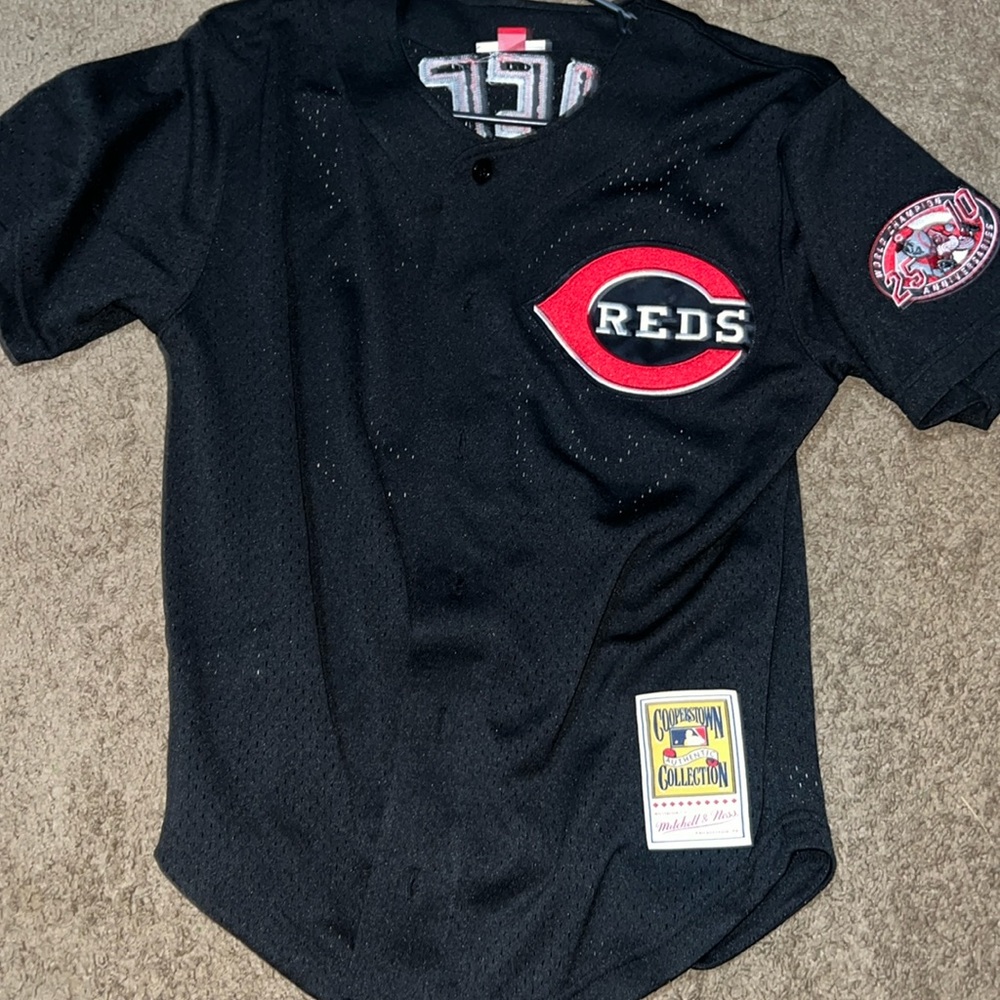 Men's Cincinnati Reds Ken Griffey Jr. Mitchell & Ness Jersey